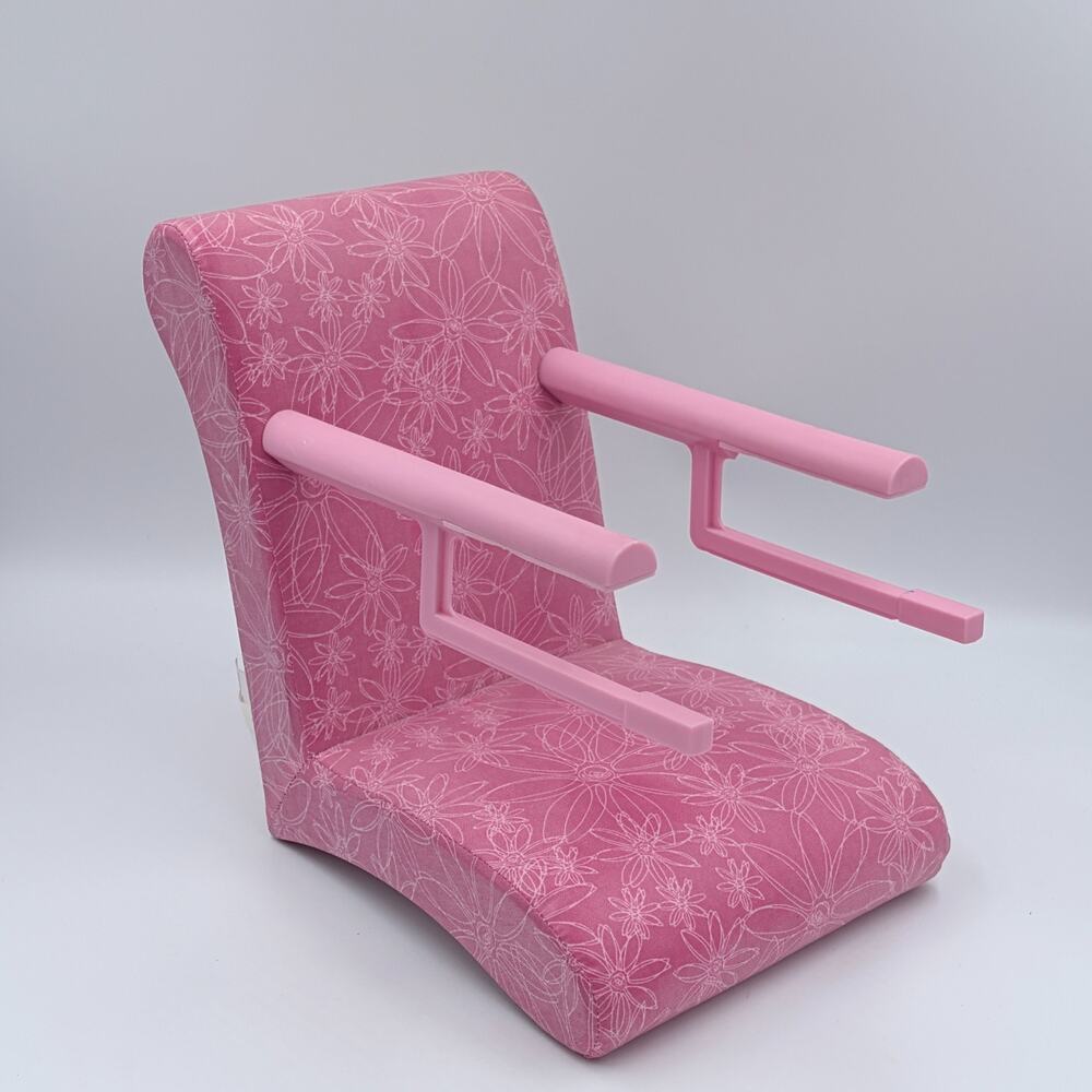 American Girl Bistro Cafe Treat Seat 2012 Pink Flowers Retired